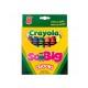 Crayola - Zsírkréta vastag lemosható, 8 db
