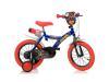 Gyermek kerékpár Pókember mintával 14-es méret