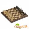 Mágneses sakk készlet fából Goki 56920 (HO)