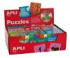 APLI Puzzle játék, display, APLI, vegyes minták, domino
