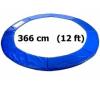 366 cm kék színű trambulin rugótakaró