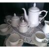 Porcelán teás és kávés készlet (új)
