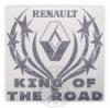 King of the Road matrica RENAULT fekete