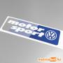 Volkswagen Motorsport v2 matrica