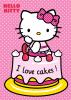 Aw Szőnyeg Hello Kitty I love cakes 95x...