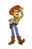 Disney Toy Story habszivacs fali dekoráció - Woody
