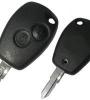 Renault kulcs két gombos logó nélkül 433MHz