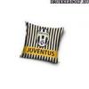 Juventus fekete kispárna eredeti, hivatalos Juventus klubtermék (40 40 cm)