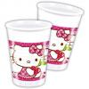 Hello Kitty műanyag pohár 200ml 8db-os s...