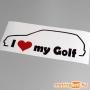I love my Golf 3 matrica