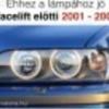 BMW E39 Lámpa Javító Készlet 2000-04 - XENON ANGEL