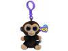 Beanie Boos nagyszemű Coconut majom plüss kulcstartó, 8,5 cm