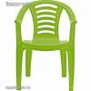 Műanyag gyerek kerti-benti szék zöld színben ÚJ 1ft, NMÁ