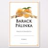 Pálinka címke Barack