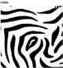 Zebra mintás öntapadós tapéta 346-0237