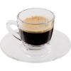 Espresso üvegpohár kávéscsésze készlet 2...