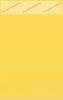 Flanel lepedő, 220x240 cm, sárga