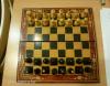 Fa sakk készlet sakktábla