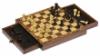 Goki Mágneses fa sakk készlet, fiókos