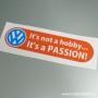 Volkswagen - It s a Passion matrica