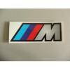 BMW M logo matrica külső fekete