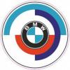 BMW old logo matrica 100mm