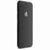 SlickWraps iPhone 6 Plus Carbon hátlap matrica - fekete