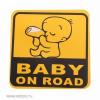 Baby on road autó matrica dekormatrica