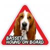 Basset hound on board matrica