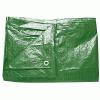 Ponyva zöld színű vízhatlan 3 4m 65g m2 Kód:2170089