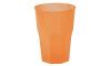 Műanyag színes narancssárga koktélos pohár 350 ml