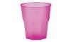 Műanyag színes rózsaszín koktélos pohár 310 ml