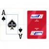 Póker kártya EPT, COPAG piros 100 plasztik JUMBO FACE