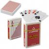 Prémium minőségű 100 plasztik póker kártya, COPAG piros
