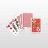 Póker kártya 100 plasztik, COPAG, piros, Regular Face (kis számmal)