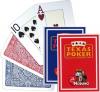Modiano plasztik póker kártya - piros